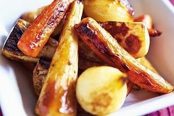 Roast vegetable tray