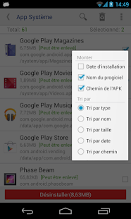 Désinstalleur App Sytème - screenshot thumbnail