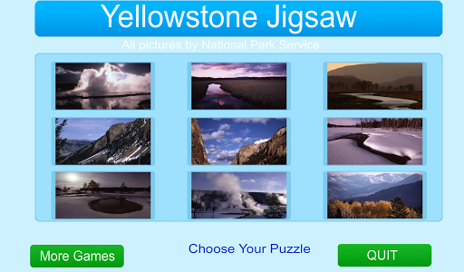 Yellowstone Jigsaw