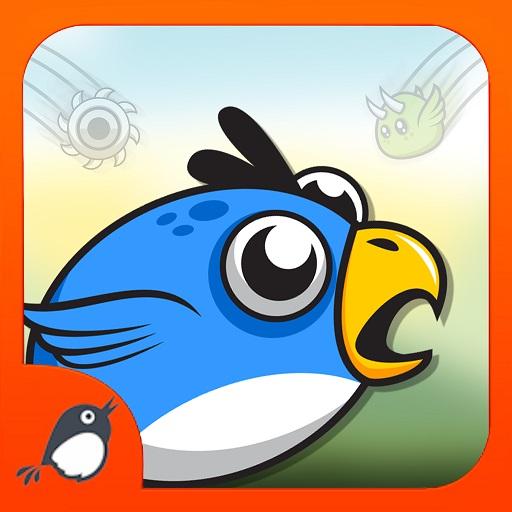 Angry Blue Bird 冒險 App LOGO-APP開箱王