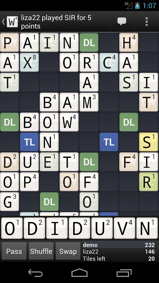 Wordfeud FREE Android