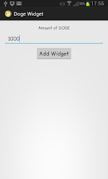 DogeWidget(Doge2BTC&Doge2EUR) poster 1