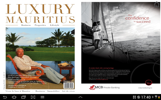 Luxury Mauritius magazine