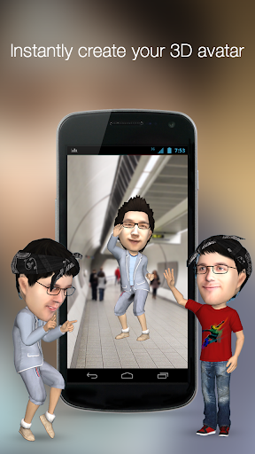 Insta3D - animated 3D avatar