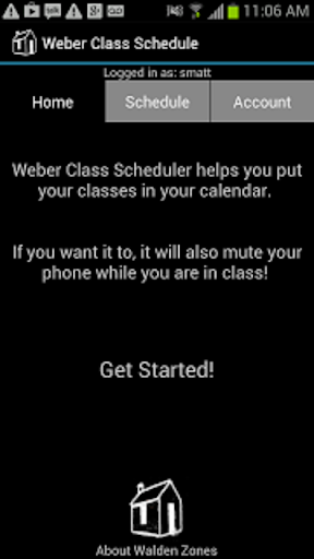 Weber State Class Calendar