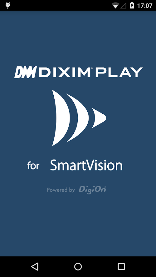 Android application DiXiM Play for SmartVision screenshort