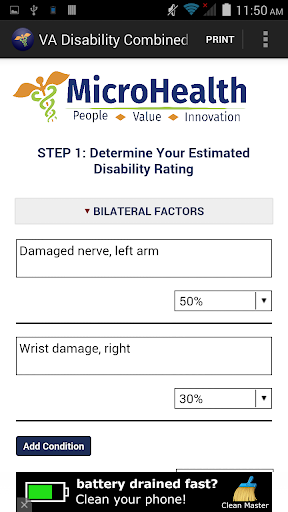 VA Disability Calculator