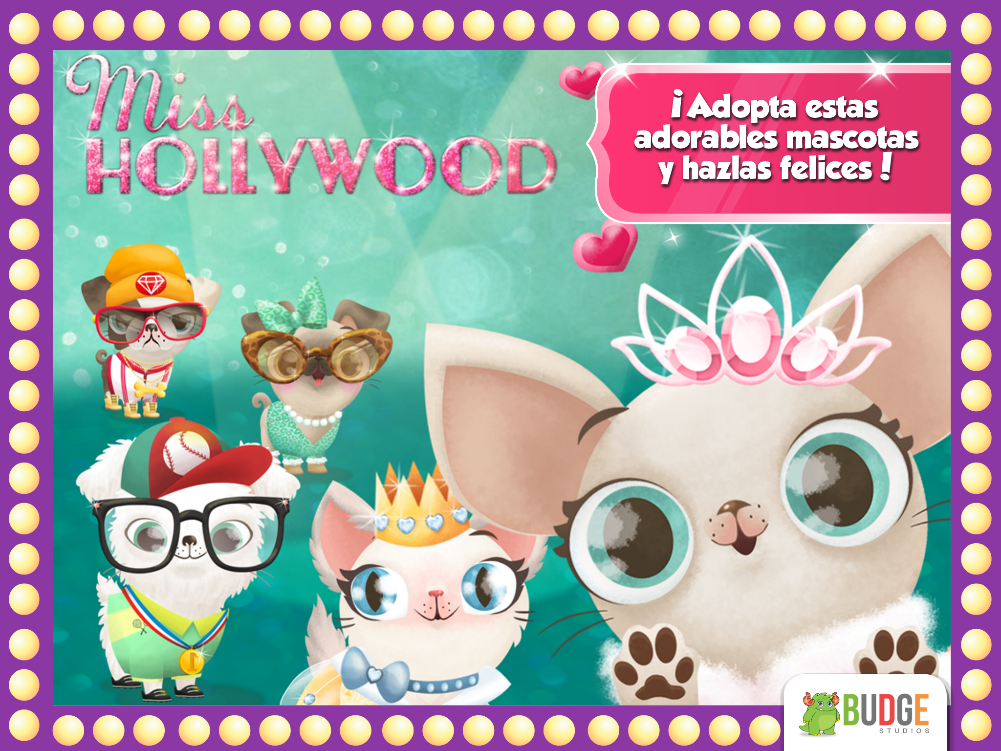 Android application Miss Hollywood - Fashion Pets screenshort