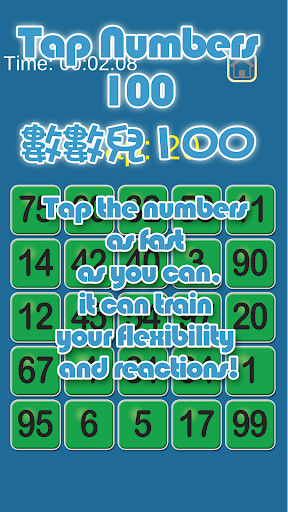 Tap Numbers 100