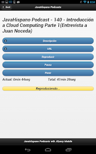 JavaHispano Podcasts Screenshots 7