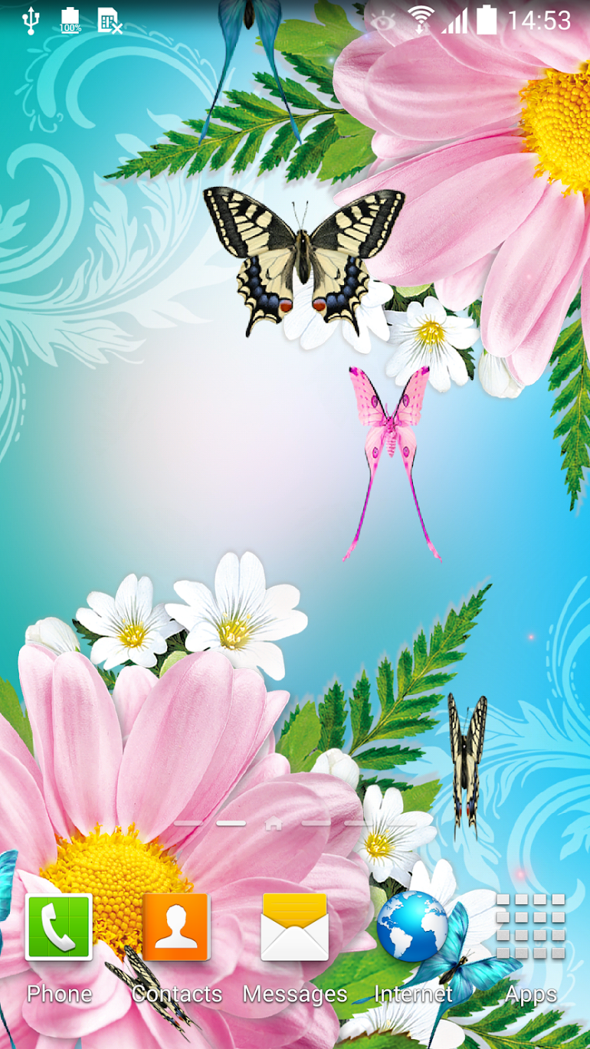 Butterflies Live Wallpaper HD Screen 2