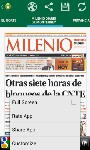 【免費新聞App】Front Pages of Mexico-APP點子