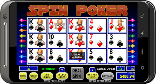 【免費博奕App】Spin Poker-APP點子