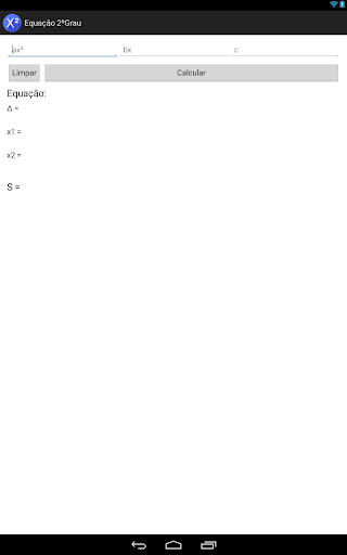 【免費教育App】Equação de 2º Grau-APP點子