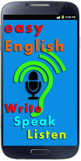 English Write Speak and Listen