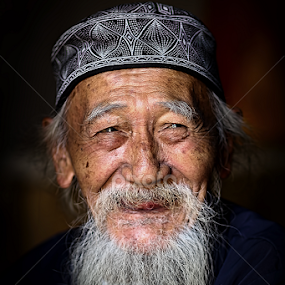 THE OLD MAN by Aad S. Ahmad - People Portraits of Men