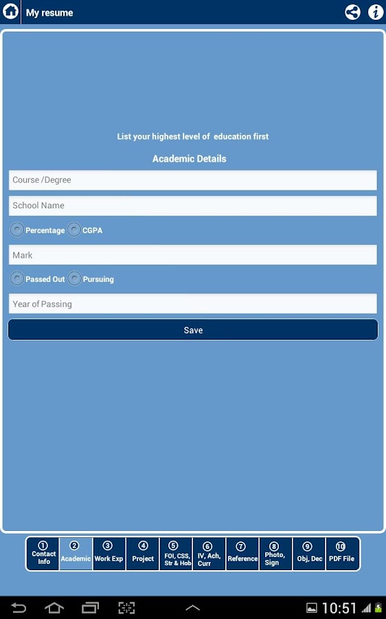 My Resume Builder CV Free Jobs Android Apps On Google Play