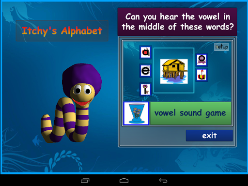 Itchy's Alphabet Vowel Lite