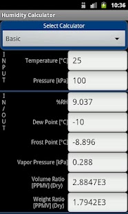 Humidity Calculator Screenshots 0