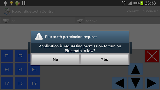 Robot Bluetooth Control