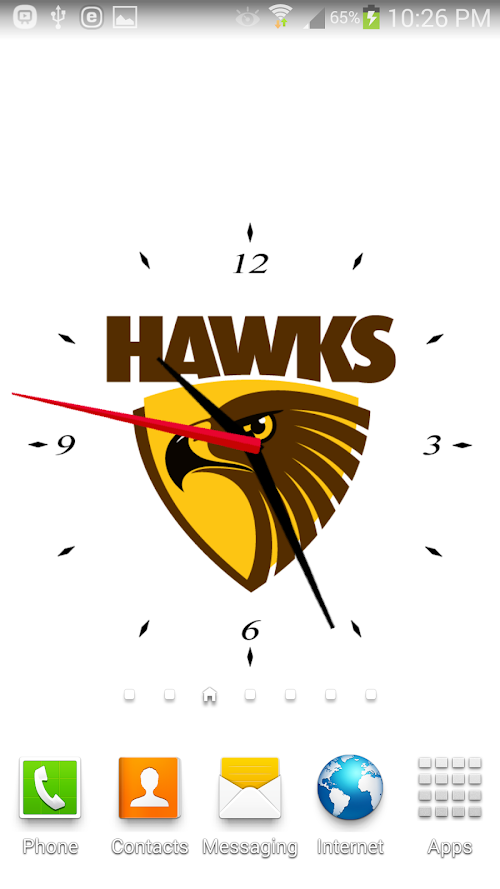 Android application Hawthorn Analog Clock screenshort