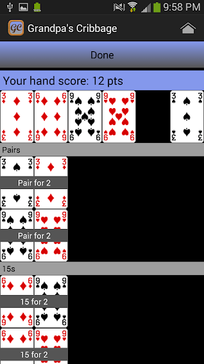 【免費紙牌App】Grandpa's Cribbage-APP點子