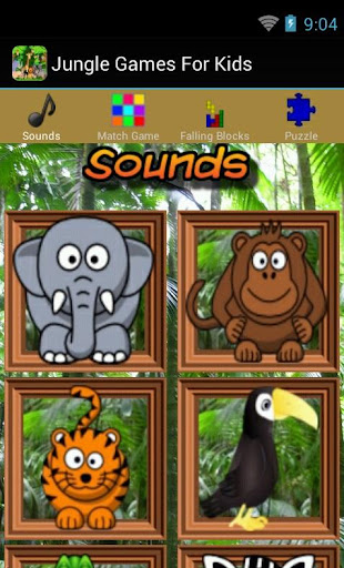 Jungle Games For Kids