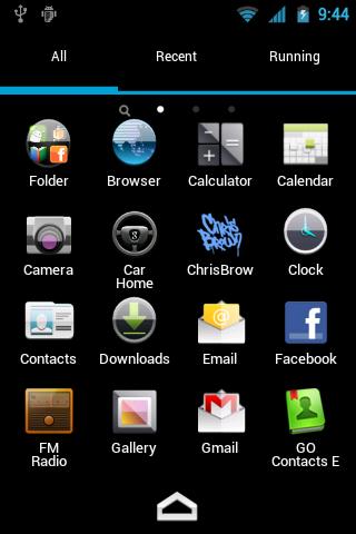 Ice Cream Sandwich Go Launcher v1.0