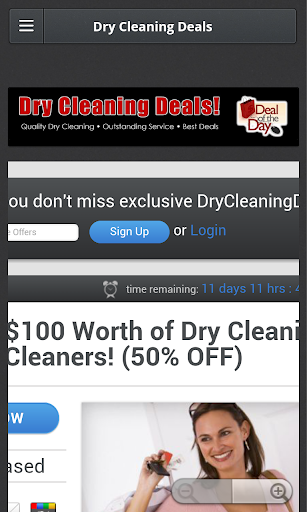 【免費商業App】Dry Cleaning Deals-APP點子