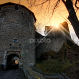 Castle over Monschau by John Phielix -  