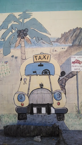 Taxi Meter & Radio Mural