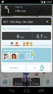 Waze Social GPS Maps & Traffic - screenshot thumbnail