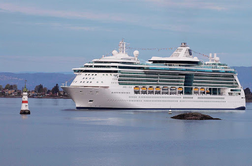 Jewel of the Seas in Oslo, Norway. Frommers says the ship offers "classic nautical profiles and interior decor" as well as features Royal Caribbean is known for, such as rock climbing and miniature golf.  