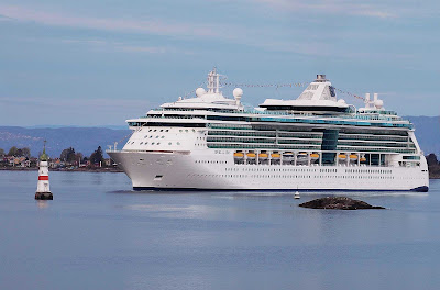 Jewel of the Seas in Oslo, Norway. Frommers says the ship offers "classic nautical profiles and interior decor" as well as features Royal Caribbean is known for, such as rock climbing and miniature golf.  