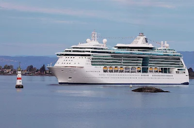 Jewel of the Seas in Oslo, Norway. Frommers says the ship offers "classic nautical profiles and interior decor" as well as features Royal Caribbean is known for, such as rock climbing and miniature golf.  