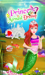 Mermaid princess salon poster 1