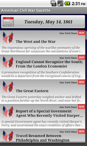 【免費教育App】1863 Nov Am Civil War Gazette-APP點子