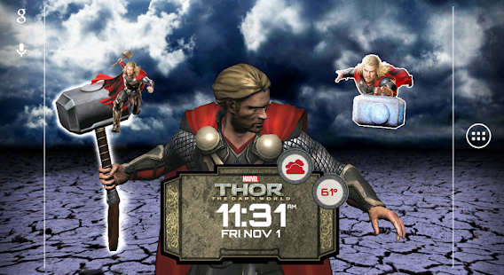 Thor Le Monde des Ténèbres LWP - screenshot thumbnail