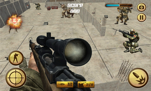 【免費動作App】Army Sniper Combat Shooting-APP點子