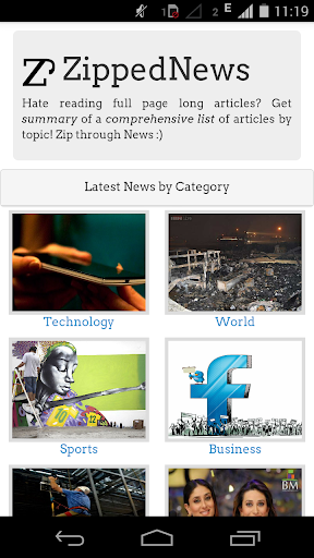 Zipped News: News Magazine App