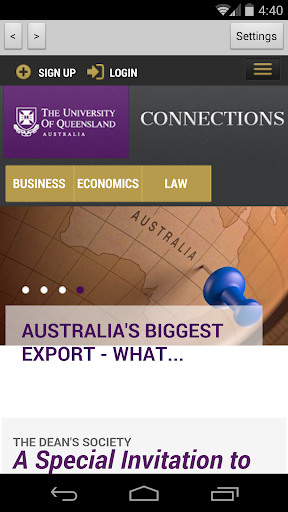 UQ Connections