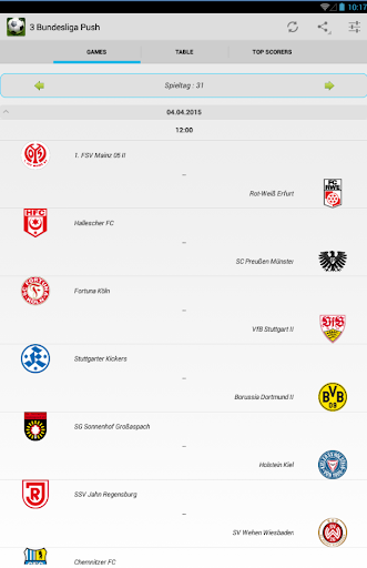 3 Bundesliga Push