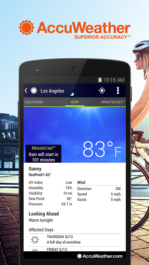 AccuWeather - Weather for Life on the App Store