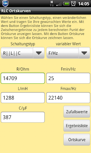 RLC-Ortskurven