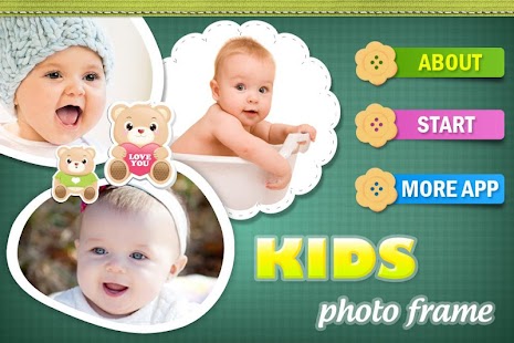 KIDS PHOTO FRAME - BABY CAMERA