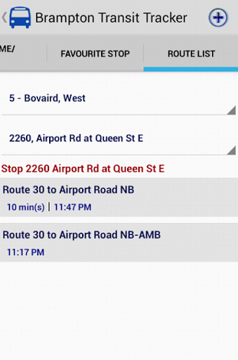 【免費交通運輸App】Brampton Transit Tracker-APP點子