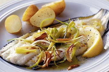 Plaice in a hot vinaigrette