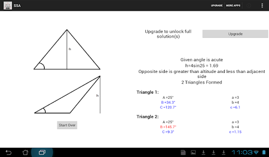 Law of Sines and Cosines Free Screenshots 4