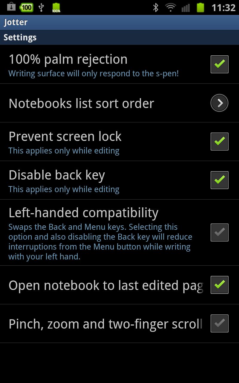 Jotter (For Galaxy Note) Screen 4