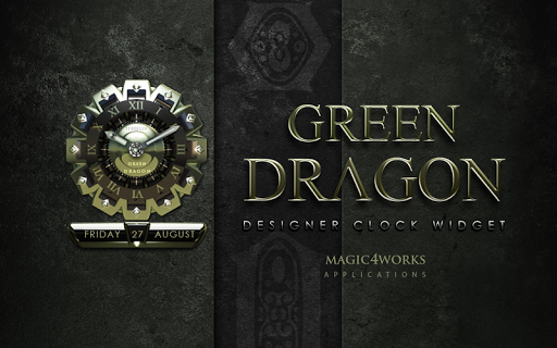 免費下載生活APP|Green Dragon Clock Widget app開箱文|APP開箱王